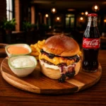 Bana Bi Blue Relish Burger